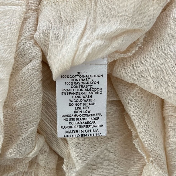 Champagne! Champagne 🍾 Color Sweatshirt & Gauzy Top - Picture 6 of 6